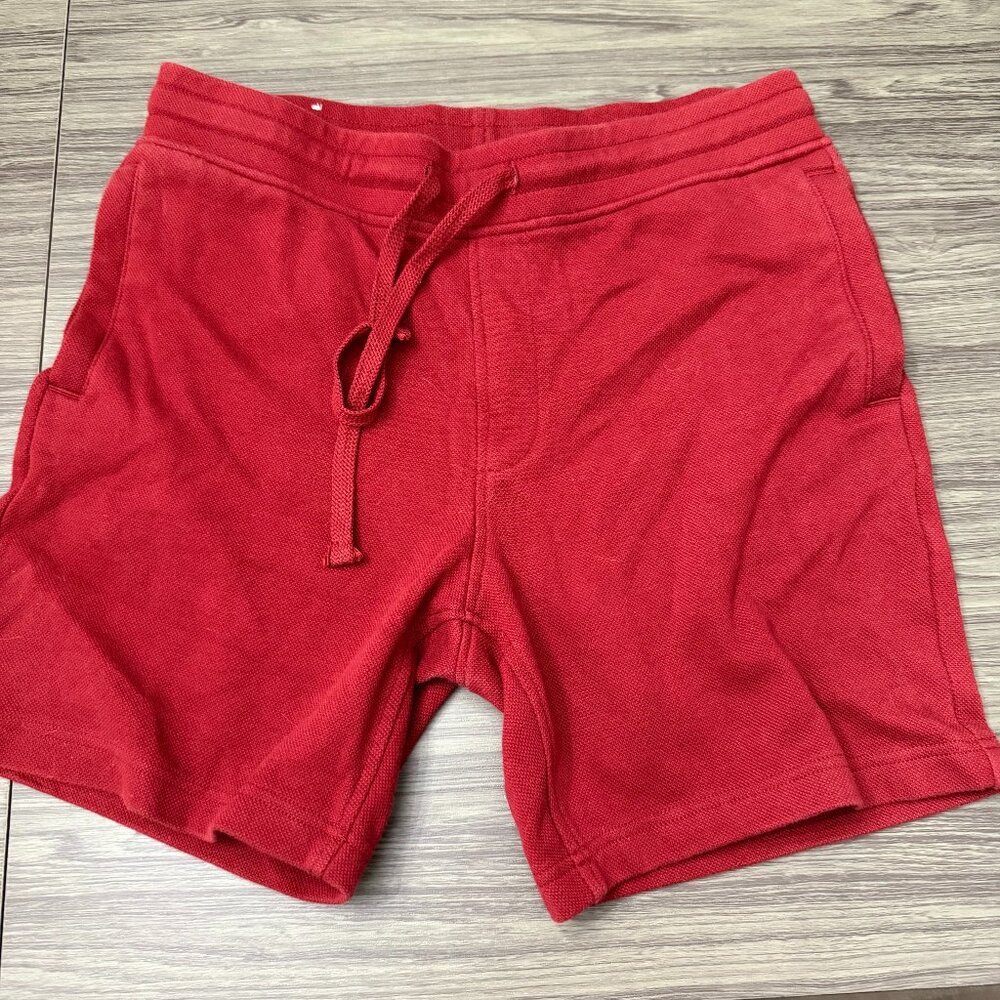 Goodfellow & Co Men's Red Lounge Shorts -- Drawstring -- Fair Condition